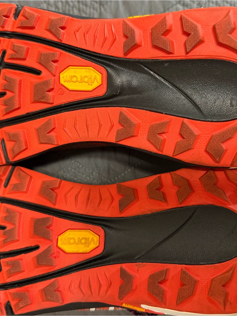Merrell Women's Pink and Orange Athletic Sneakers - Picture 3 of 4